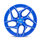 Niche Niche Cast Torsioni 20" 5x114.3 Anodized Blue Milled