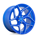 Niche Niche Cast Torsioni 20" 5x112 Anodized Blue Milled