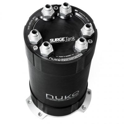 Nuke Performance 2G Fuel Surge Tank 3.0 Liter Up To 3 External Fuel Pumps | NUK-15001204