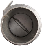 Continental Garage Exhaust Overhead Duct Connector With Damper OC50D-CON