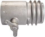 Continental Garage Exhaust Overhead Duct Connector With Damper OC50D-CON