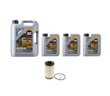 Oil Service Kit Liqui Moly TOP TEC 6200 0w-20 - Audi 2018+ 2.9T & 3.0T