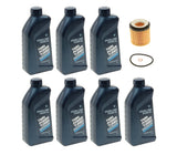 Oil Service Kit - Genuine BMW Oil  5w-30 - For Models with Plastic Oil Filter Housing N20 XDrive / N52/ N54 / N55