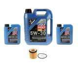 Oil Service Kit -Liqui Moly Longtime High Tech 5w-30 - For Models with Plastic Oil Filter Housing N20 XDrive / N52/ N54 / N55