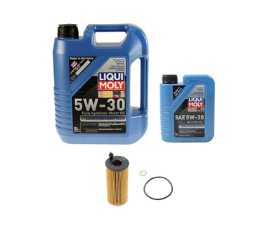 Oil Service Kit - Liqui Moly Longtime High Tech 5w-30 - BMW N47 2.0L