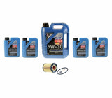 Oil Service Kit - Liqui Moly Longtime High Tech 5w-30 - N62 4.4L & 4.8L