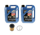 Oil Service Kit  - Liqui Moly Longtime High Tech 5w-30 - BMW N63 4.4L