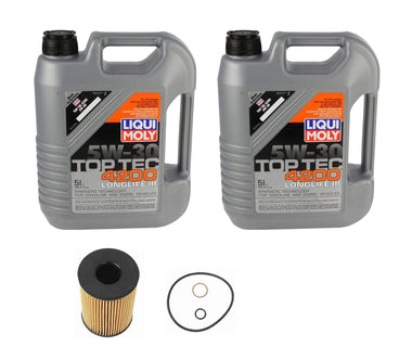 Oil Service Kit  - Liqui Moly TOP TEC 4200 SAE 5W-30 - BMW N63 4.4L