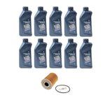 Oil Service Kit - Geniune BMW 10w-60 - S85 5.0L