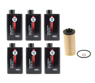 Oil Service Kit -MINI Genuine Engine Oil 0W-20 - 2020+ Gen 3 F54 / F55 / F56 / F57 / F60
