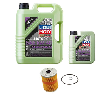 Oil Service Kit - Liqui Moly MolyGen 5w-40 - VW Mk3 12v VR6