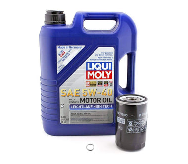 Oil Service Kit - Liqui Moly Leichtlauf High Tech - 5w40 - VW Mk3 & Mk4 2.0L / Mk4 1.8T / Audi TT