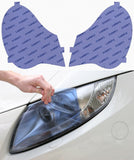 Lamin-X Blue Lamin-X Porsche 911 Turbo, GT2 without Washers (01-05) Headlight Covers P003-2B
