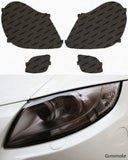 Lamin-X Gunsmoke Lamin-X Porsche Cayenne (03-06) Headlight Covers P004G