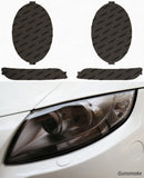 Lamin-X Gunsmoke Lamin-X Porsche 911 Carrera (05-08) Headlight Covers P006G