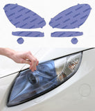 Lamin-X Blue Lamin-X Porsche Cayenne Turbo, GTS (11-14) Headlight Covers P021B