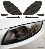 Lamin-X Gunsmoke Lamin-X Porsche 718 Boxster (17- ) Headlight Covers P030G