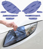 Lamin-X Blue Lamin-X Porsche Macan GTS (16-18) Headlight Covers P031B