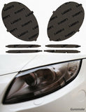 Lamin-X Gunsmoke Lamin-X Porsche 911 Turbo (17-19) Headlight Covers P033G