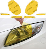 Lamin-X Yellow Lamin-X Porsche 911 Carrera (2020+ ) Headlight Covers P041Y