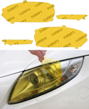 Lamin-X Yellow Lamin-X Porsche Taycan (2020+ ) Headlight Covers P043Y