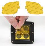 Lamin-X Yellow Lamin-X Porsche Cayenne (03-06) Fog Light Covers P104Y