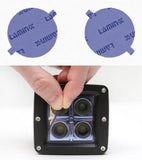 Lamin-X Blue Lamin-X Porsche Cayman (06-08) Fog Light Covers P108B