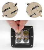 Lamin-X Clear Lamin-X Porsche Cayman (06-08) Fog Light Covers P108CL