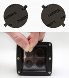 Lamin-X Gunsmoke Lamin-X Porsche Cayman (06-08) Fog Light Covers P108G