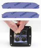 Lamin-X Blue Lamin-X Porsche Boxster (05-08) Fog Light Covers P109B