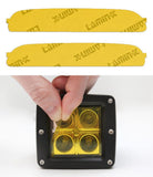 Lamin-X Yellow Lamin-X Porsche Boxster (05-08) Fog Light Covers P109Y
