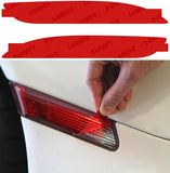 Lamin-X Red Lamin-X Porsche Panamera (14-16) Rear Marker Covers P1124R