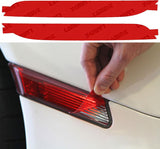 Lamin-X Red Lamin-X Porsche 911 Turbo (14-16) Rear Marker Covers P1125R