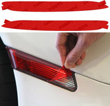 Lamin-X Red Lamin-X Porsche 718 Cayman (2017+ ) Rear Marker Covers P1136R
