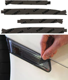 Lamin-X Gunsmoke Lamin-X Porsche Taycan (2020+ ) Rear Marker Covers P1143G