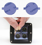 Lamin-X Blue Lamin-X Porsche Cayenne (11-14) Fog Light Covers P115B