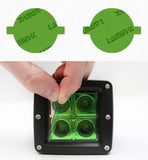 Lamin-X Green Lamin-X Porsche Cayenne (11-14) Fog Light Covers P115GR