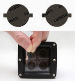 Lamin-X Gunsmoke Lamin-X Porsche Cayenne (11-14) Fog Light Covers P115G