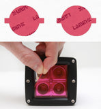 Lamin-X Pink Lamin-X Porsche Cayenne (11-14) Fog Light Covers P115P