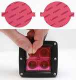 Lamin-X Pink Lamin-X Porsche Cayman (09-12) Fog Light Covers P118P