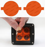 Lamin-X Amber Lamin-X Porsche Cayman (14-16) Fog Light Covers P120A