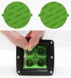 Lamin-X Green Lamin-X Porsche Cayenne Turbo, GTS (11-14) Fog Light Covers P121GR