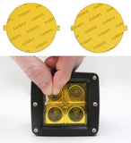 Lamin-X Yellow Lamin-X Porsche Cayenne Turbo, GTS (11-14) Fog Light Covers P121Y