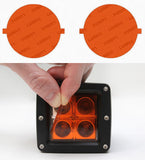 Lamin-X Amber Lamin-X Porsche Macan (15-18) Fog Light Covers P123A