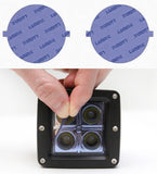 Lamin-X Blue Lamin-X Porsche Macan (15-18) Fog Light Covers P123B