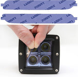 Lamin-X Blue Lamin-X Porsche Panamera (14-16) Daytime Running Light Covers P124B