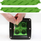 Lamin-X Green Lamin-X Porsche Panamera (14-16) Daytime Running Light Covers P124GR