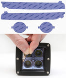 Lamin-X Blue Lamin-X Porsche Cayenne (15-18) Fog Light Covers P127B