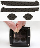 Lamin-X Gunsmoke Lamin-X Porsche Cayenne (15-18) Fog Light Covers P127G