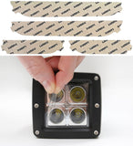 Lamin-X Clear Lamin-X Porsche Cayenne Turbo, GTS (15-18) Fog Light Covers P128CL